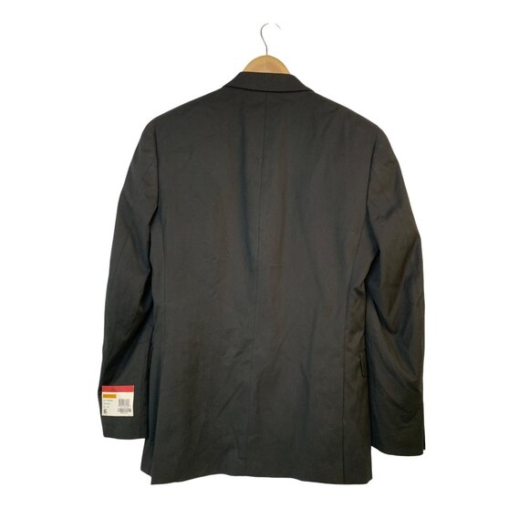 Alfani 36R Slim Jacket Black Stretch Tech Pockets Wrinkle Resist NWT RZ10405 - Picture 3 of 14